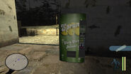 A Sprunk vending machine at the Carcer City Zoo in Manhunt.