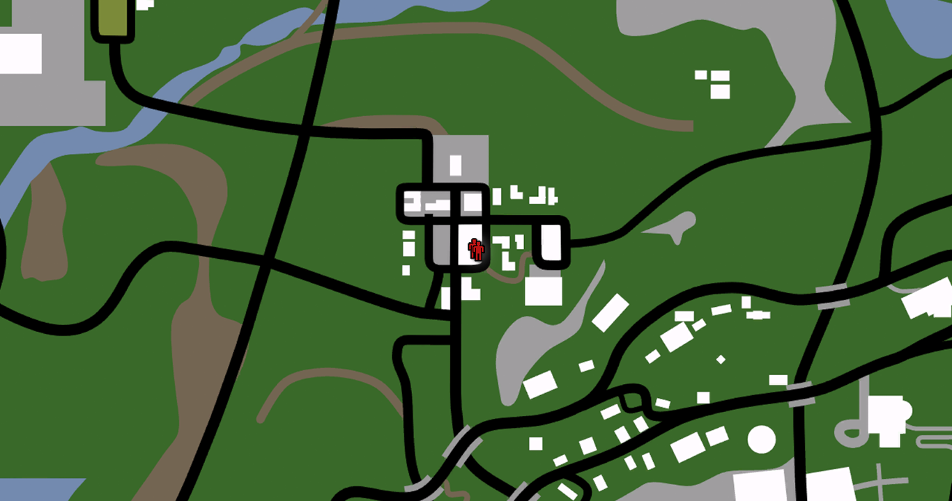 gta san andreas 2 player locations map