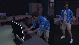 Avi in The Data Contract finale.