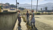 Three Rednecks hang out in Harmony.