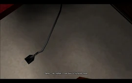 Diaz checks the plug, and realises that Tommy was right - the VCR set was not plugged in. Diaz brushes this mistake off, saying that he could buy a hundred more sets if he wanted to.