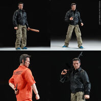 Screenshots of the Claude figure for the GTA III 10th Anniversary Game