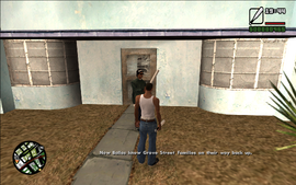 CJ says that the Ballas will now know that Grove Street are on their way back to the top.