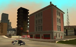 The Portland firehouse in GTA III.