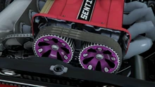 SentinelClassicWidebody-GTAOe-EngineCovers-PurpleExposedVernierPulleys