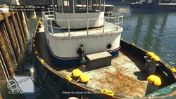 While unarmed, you will carry the case with the sonar equipment