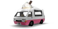 The "Ice Cream Truck", an earlier iteration of the Mr Whoopee in GTA III prior to the game's release.