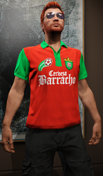 LS Jardineros Dark Polo Shirt.
