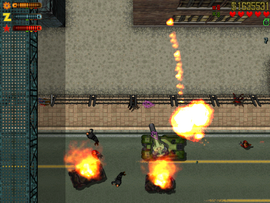 Killing the Zaibatsu members protecting the Tank.