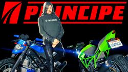 Black Principe Hoodie Advert.