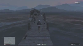 The player making their way to the coke.