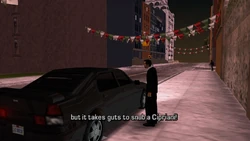 "Casa might be a bit funny, but it takes guts to snub a Cipriani! I only wish you had his guts!"