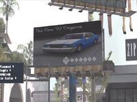 The Elegant is advertised in GTA San Andreas as a Willard model.