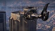 Flying near the FIB & IAA Headquarters.