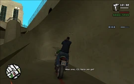 Smoke compliments CJ's work.