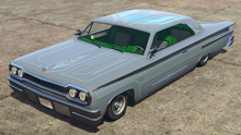 VoodooCustom-GTAOe-LiveryFront-ClassicBluePinstripes