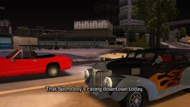 Toni learns of some guy named Sucho whom Ma admires for his street racing ability...