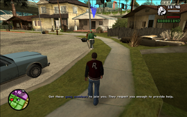 CJ must now recruit some Grove Street members.