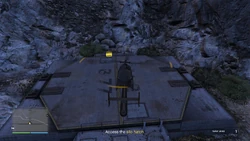 Access the silo hatch