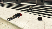Dead bodies of Josh and Gavin.