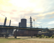 Acter Nuclear Power Plant GTAIV from ground east