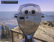 The binocular telescope on Mount Chiliad in Grand Theft Auto V.