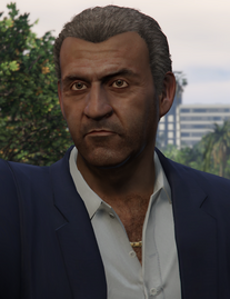 Martin in the original version of Grand Theft Auto V.