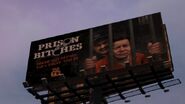 Billboard of the MeTV show "Prison Bitches".