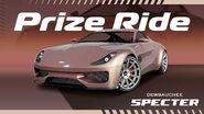 Second Prize Ride Challenge advertisement.