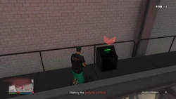 Destroy the security controls.