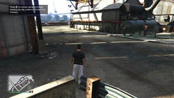 Contact  and begin stealing security outfits for The McTony Robbery