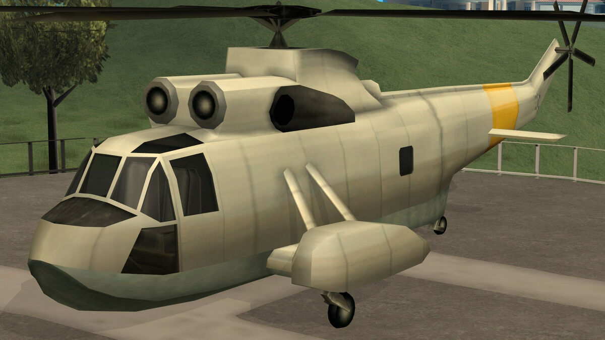 Helicóptero Cargobob GTA San Andreas