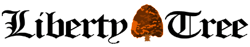 Liberty Tree autumn logo used on October articles
