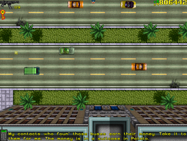 El Burro asks the protagonist to pick up the briefcase of money in South Potato and pay the money to the informants who gave the information about the buses.