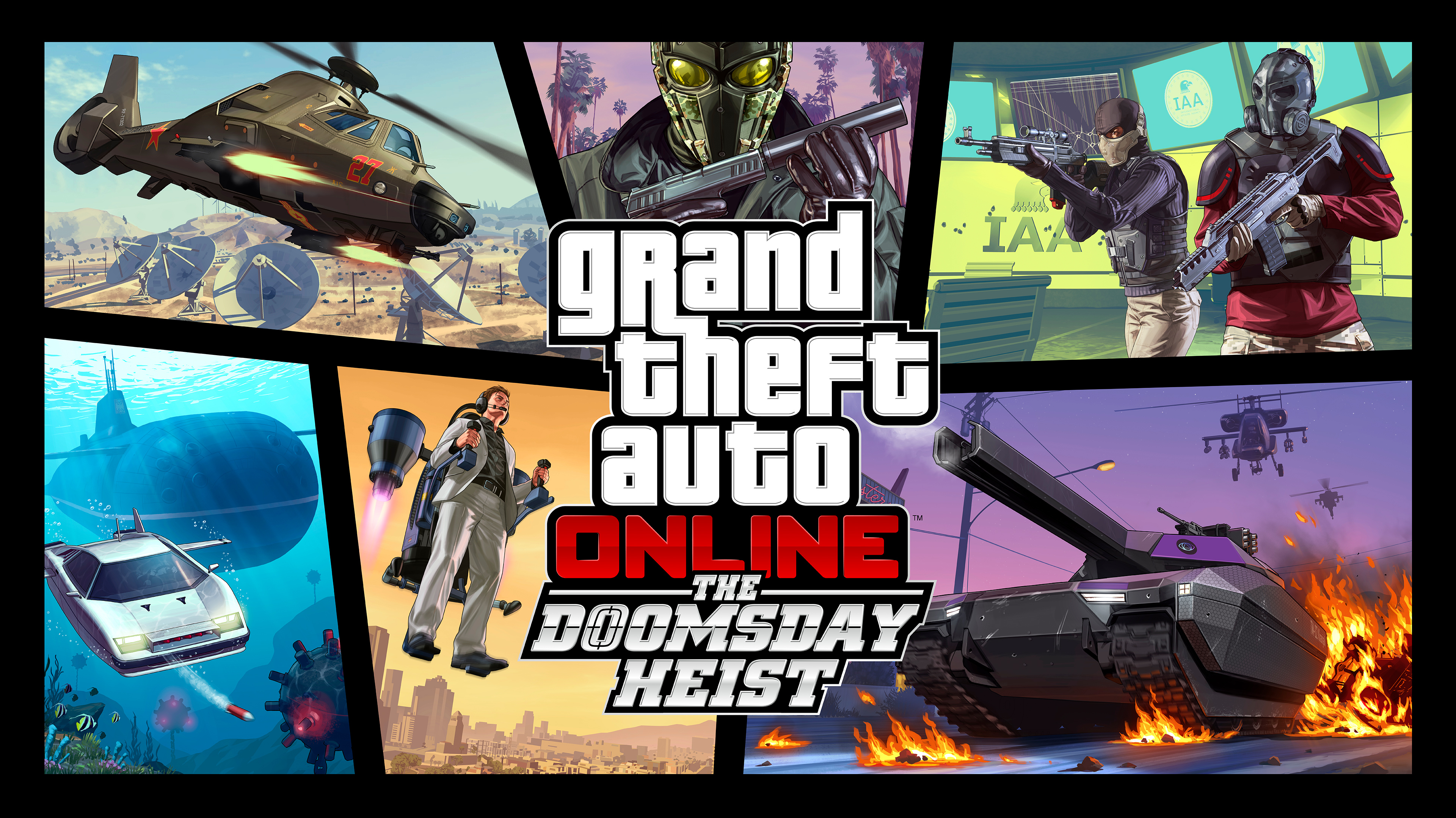 GTAV Updates: Online Heists Coming March 10, GTAV for PC Coming April 14 -  Rockstar Games