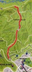 Route 11 map.
