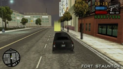 Arriving at the Fort Staunton Opera House.