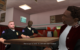 Tenpenny says that he'll put Carl to work and make him work for his freedom.