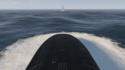 Driver's first-person view