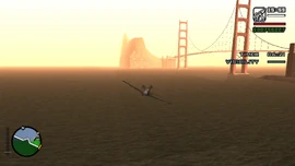 On the way back to the airfield.