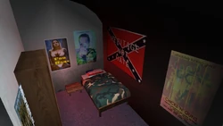 Caravan interior – bedroom