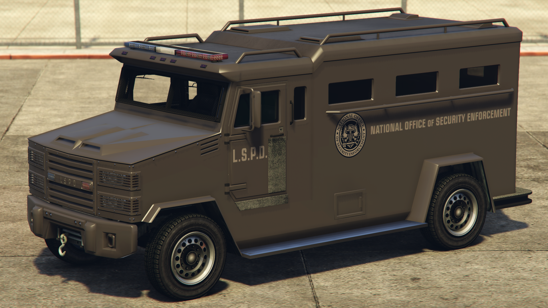 gta police truck