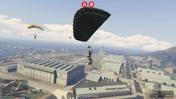 AssaultonATT16-GTAOe-Parachuting.png (2.76 MB) Parachuting down into the base.