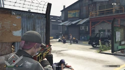Taking out the enemies