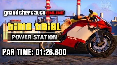 GTA Online - Time Trial 20 - Power Station (Under Par Time)