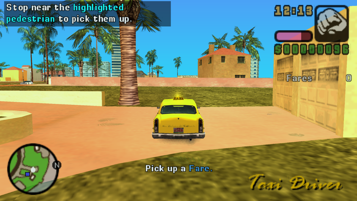 GTA Vice City PS2 - Episodio 68 - Taxi Wars 