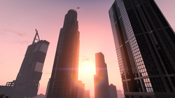 Downtown Los Santos and Legion Square - GTA 5. by VicenzoVegas21