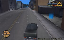 The robbers go inside.