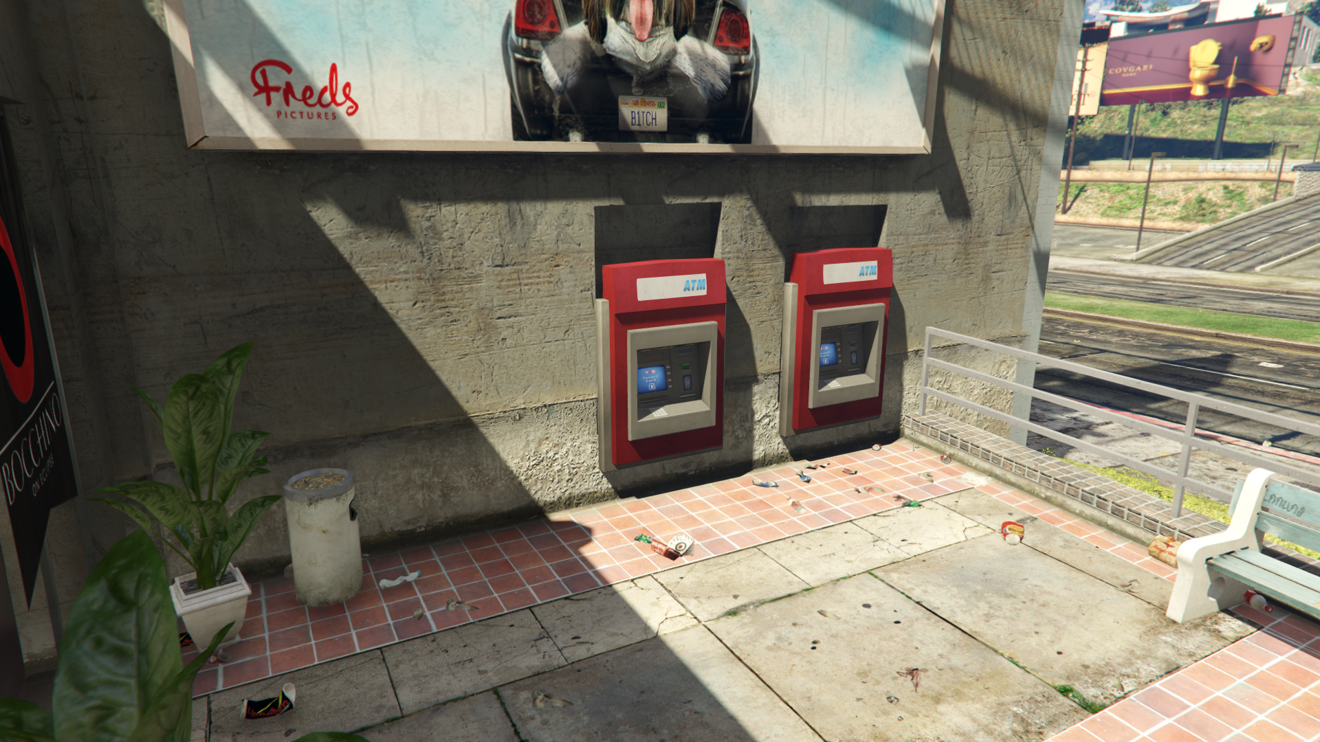 Random events map GTA 5: map of robberies, vans map, ATM map