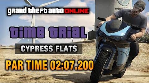 GTA Online - Time Trial 10 - Cypress Flats (Under Par Time)